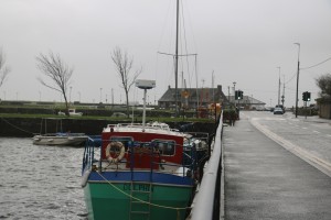gloomy day in the harbor 